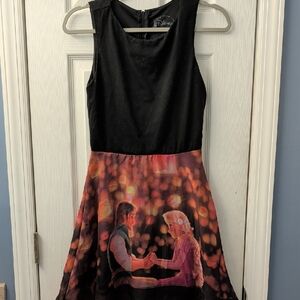 Disney Black and Vibrant Kids Dress